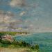 Peinture Plage de Arromanche par Sannier Daniel | Tableau Impressionnisme Paysages Huile