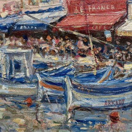 Painting Le France by Arkady | Painting Figurative Oil