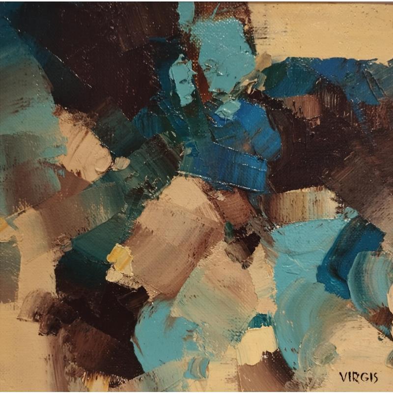 Peinture The future is defined par Virgis | Tableau Abstrait Huile