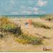 Gemälde Les dunes en baie de Somme von Sannier Daniel | Gemälde Impressionismus Landschaften Öl