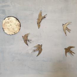 Sculpture little moon by Eres Nicolas | Sculpture
