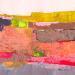 Peinture Rythme de la nature 4 par Ottenjann Andrea | Tableau Abstrait Paysages Acrylique