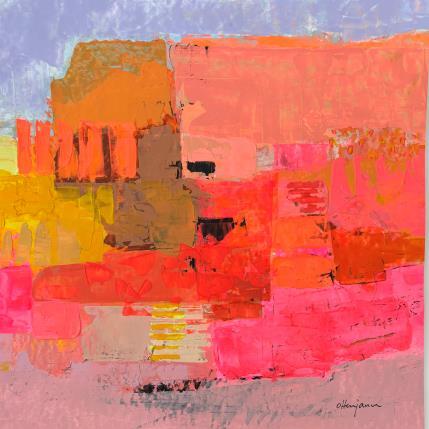 Peinture Partitions naturelles par Ottenjann Andrea | Tableau Abstrait Acrylique Paysages
