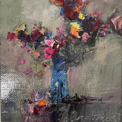 Painting ROSES OF DARKNESS by Petras Ivica | Painting Figurative Oil Landscapes