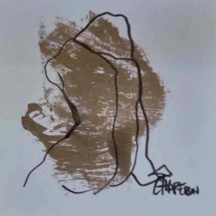 Gemälde Scintillante  von Chaperon Martine | Gemälde Figurativ Acryl Akt