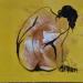 Painting Soleil  2 by Chaperon Martine | Painting Figurative Nude Acrylic