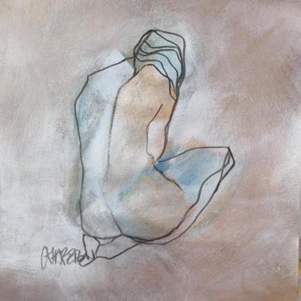 Gemälde Sensibilité von Chaperon Martine | Gemälde Figurativ Acryl Akt