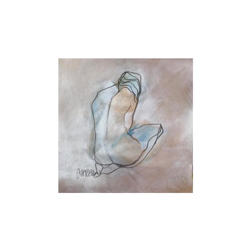 Gemälde Sensibilité von Chaperon Martine | Gemälde Figurativ Akt Acryl