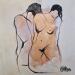 Painting Toi et moi by Chaperon Martine | Painting Figurative Nude Acrylic