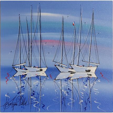 Peinture Oyé Oyé Oyé par Fonteyne David | Tableau Figuratif Acrylique Marine