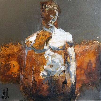 Peinture Ombres et lumière par De Géa Olivier  | Tableau Figuratif Métal Nu