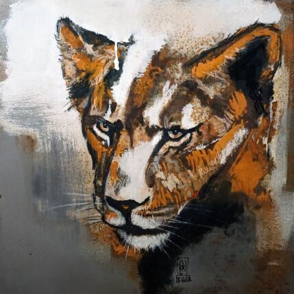 Peinture Souveraine par De Géa Olivier  | Tableau Figuratif Métal Animaux