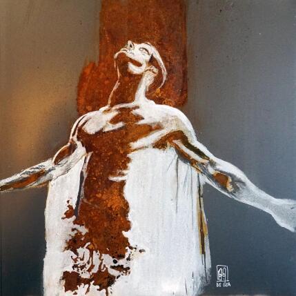 Peinture Pour toi par De Géa Olivier  | Tableau Figuratif Métal Nu