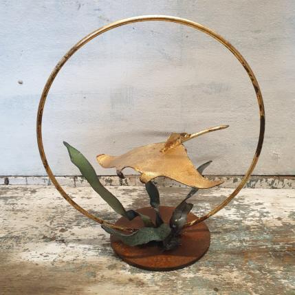Sculpture Une Raie by Eres Nicolas | Sculpture