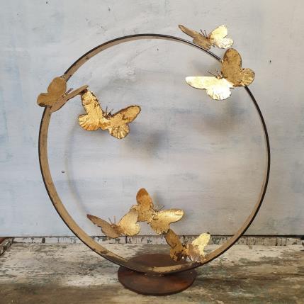Sculpture Les Papillons by Eres Nicolas | Sculpture