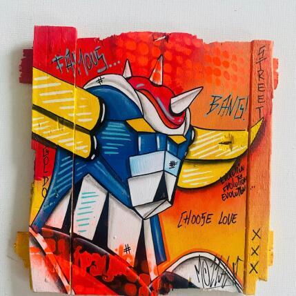 Peinture F2 Choose Love par Molla Nathalie  | Tableau Pop-art Acrylique, Bois, Posca Icones Pop