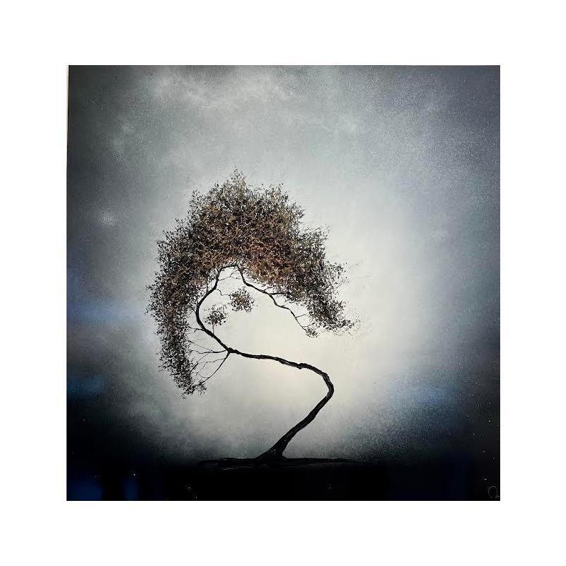 Painting Terra Obscura by Rey Julien | Painting Figurative Gold leaf