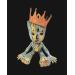 Sculpture Enjoy Groot King of Street par Shenoda | Sculpture Pop-art Graffiti Résine