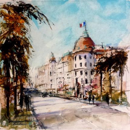 Painting La promesse de l 'aube by Poumelin Richard | Painting Figurative Oil Landscapes