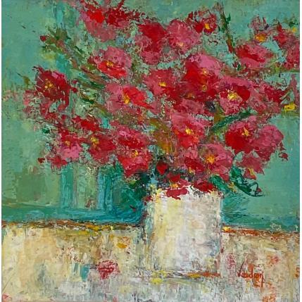 Peinture Le Pommier du Japon de Vassily par Vaudron | Tableau Figuratif Gouache Paysages