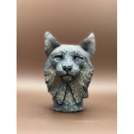 Sculpture Lynx by Roche Clarisse | Sculpture