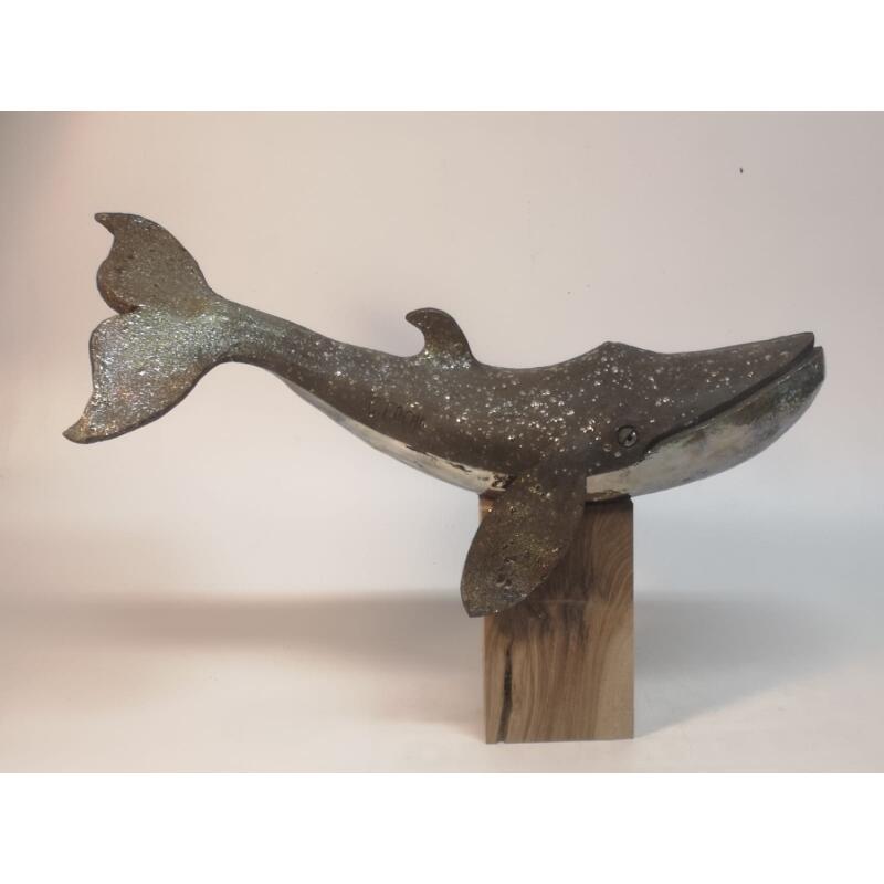 Sculpture Baleine by Roche Clarisse | Sculpture