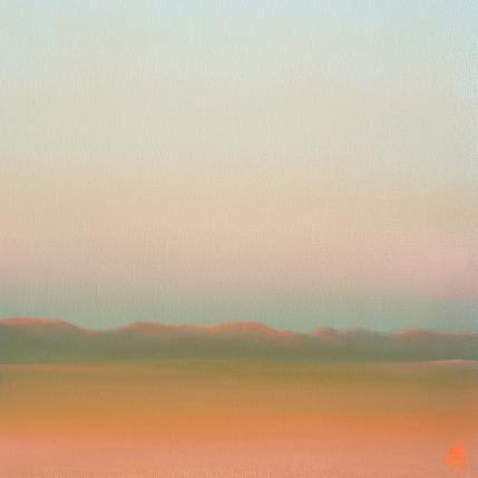 Painting SOFT PASTEL SKY AND LAND by Herz Svenja | Painting