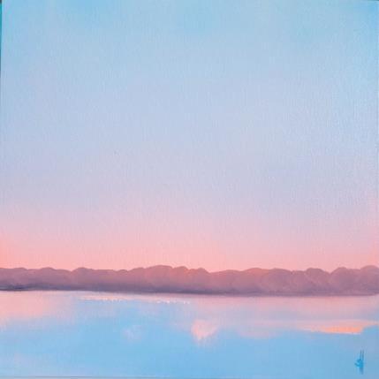 Peinture MORNING AT THE LAKE par Herz Svenja | Tableau