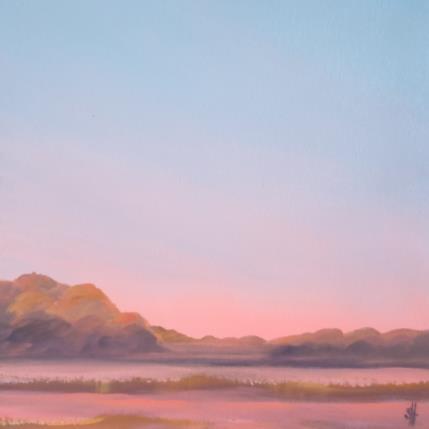 Peinture SUNRISE OVER WILD LANDSCAPE par Herz Svenja | Tableau
