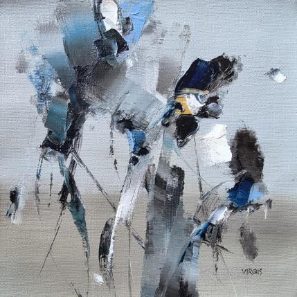 Painting Daytime by Virgis | Painting Abstract Oil Minimalist