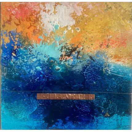 Peinture Abstraction # 3600 par Hévin Christian | Tableau Abstrait Acrylique, Huile, Pastel Minimaliste