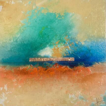 Peinture Abstraction # 3591 par Hévin Christian | Tableau Abstrait Acrylique, Huile, Pastel Minimaliste