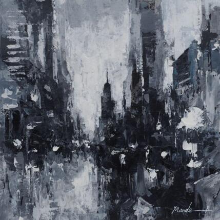 Painting Streetlights and Storms by Mande | Painting