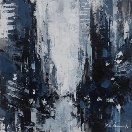 Painting The klay Through by Mande | Painting Abstract Acrylic Architecture, Urban