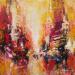 Painting Natural Light by Mande | Painting Abstract Urban Acrylic