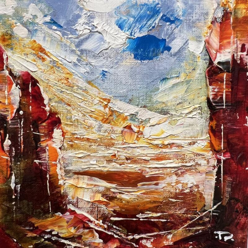 Painting Arizona sunset by Reymond Pierre | Painting Figurative Landscapes Nature Oil