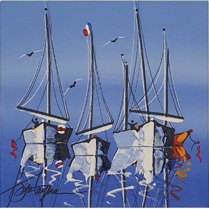 Peinture Les bons mâts par Fonteyne David | Tableau Figuratif Acrylique