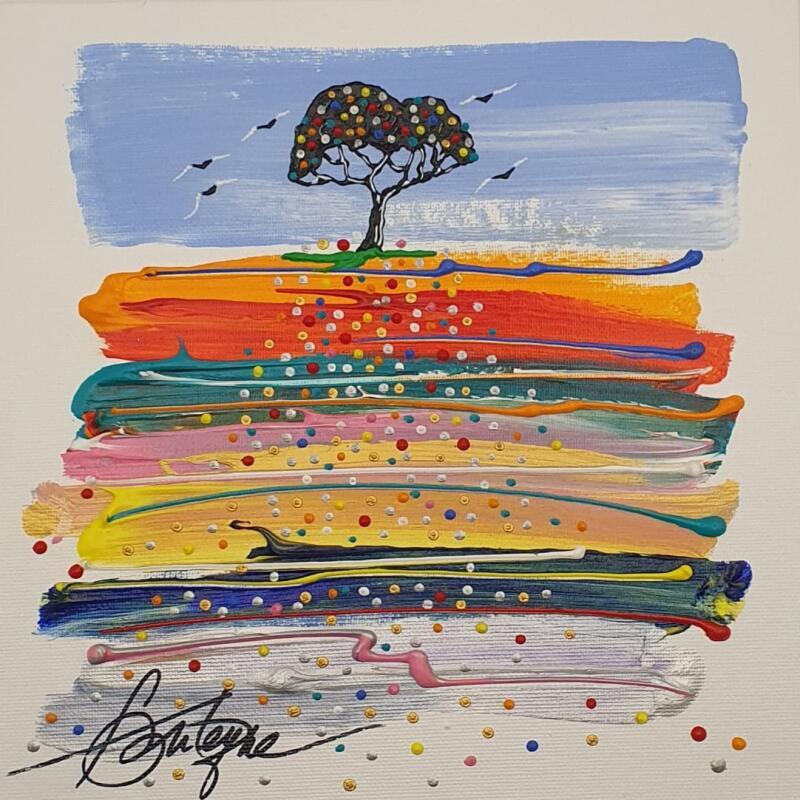 Painting La transmission by Fonteyne David | Painting Figurative Acrylic