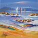 Painting Nos souvenirs en mer by Fonteyne David | Painting Figurative Acrylic