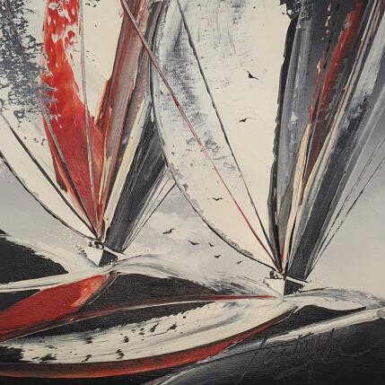 Peinture Black wave par Fonteyne David | Tableau Figuratif Acrylique