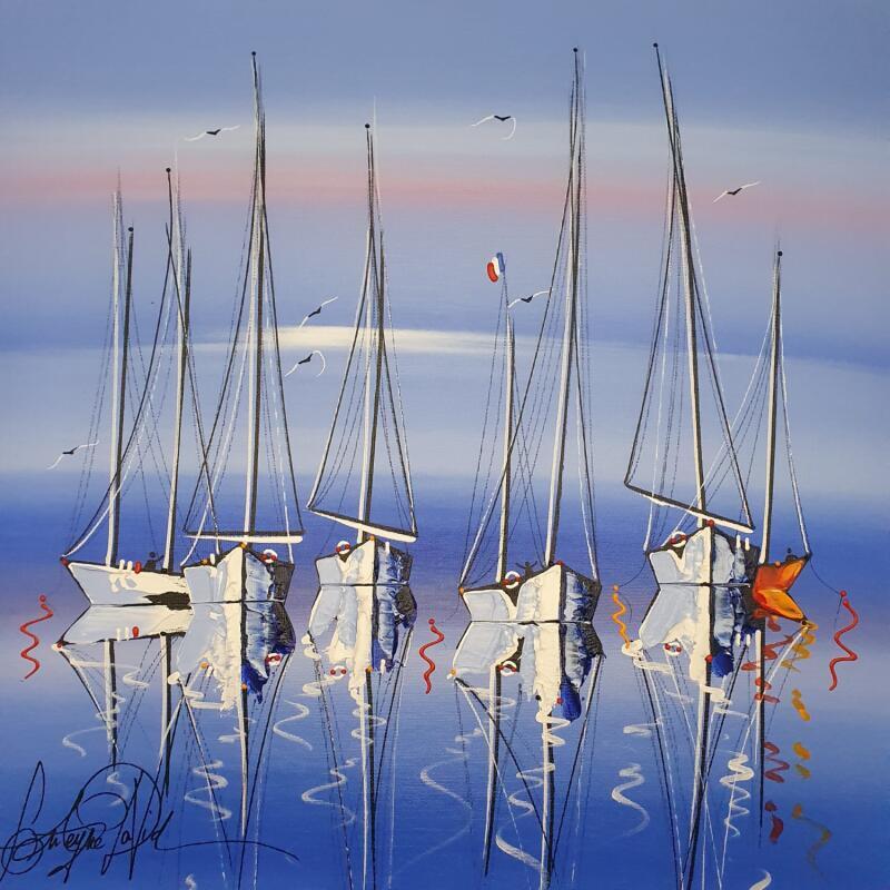 Peinture J'oublie tout ici par Fonteyne David | Tableau Figuratif Acrylique