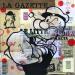Painting Popeye by Kikayou | Painting Pop-art Pop icons Graffiti Acrylic Gluing