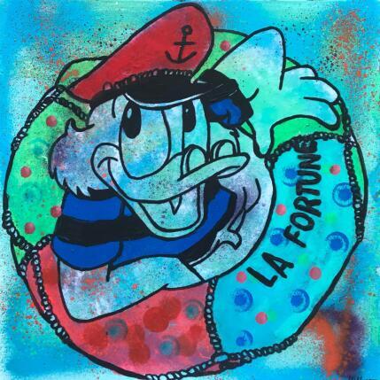 Peinture La fortune par Kikayou | Tableau Pop-art Acrylique, Collage, Graffiti Icones Pop