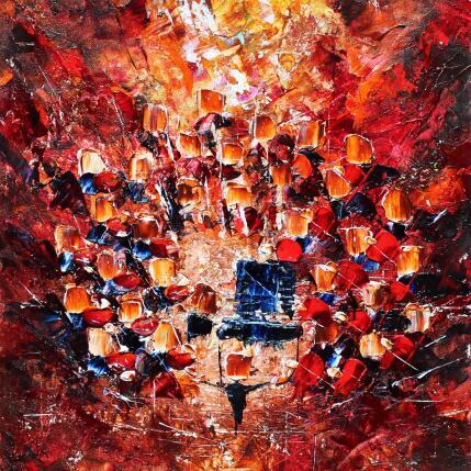 Painting Concert 1 by Reymond Pierre | Painting Figurative Oil Music