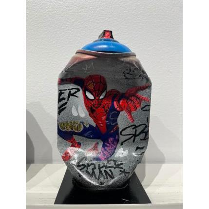 Sculpture Love Speederman  par Lemoine Mael | Sculpture Pop-art Acrylique, Graffiti Icones Pop