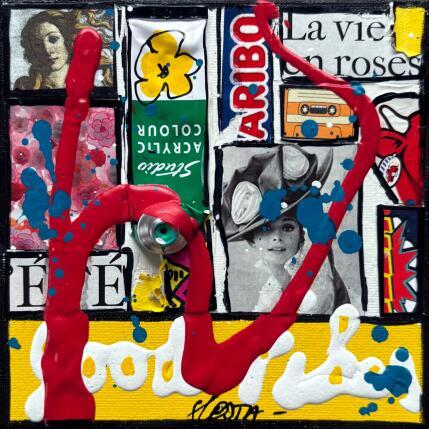 Painting Good Vibes by Costa Sophie | Painting