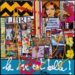 Painting La vie est belle ! by Costa Sophie | Painting