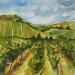 Painting Vignobles de Bourges by Sorokopud Angelina | Painting