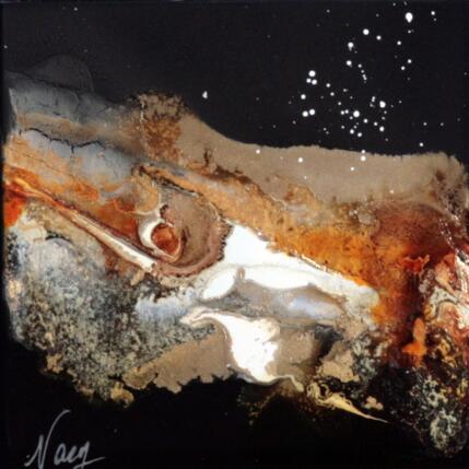 Painting C3418 by Naen | Painting Abstract Acrylic, Ink Landscapes