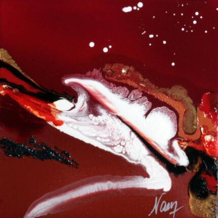 Painting C3432 by Naen | Painting Abstract Acrylic, Ink Landscapes